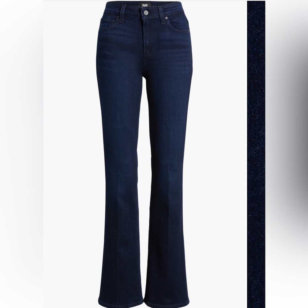 Paige Manhattan Bootcut Jeans | Size 24 | Dark Wash - Picture 10 of 10